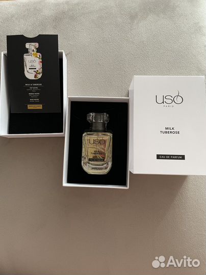 Парфюмерная вода USO paris milk tuberose (новые)