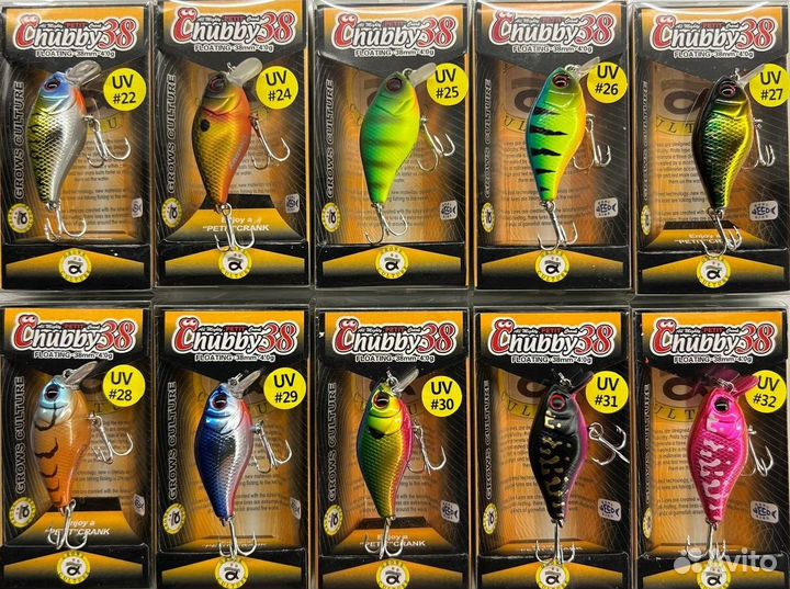 Воблеры Jackall Chubby 38