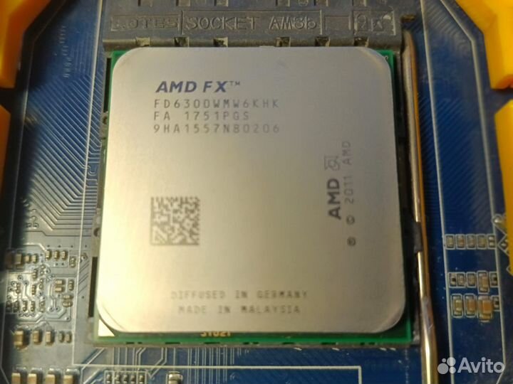 Материнская плата, процессор, память FX-6300 AM3+
