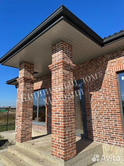 Кирпич «Лофт-Бордо» Баварская/Кладка