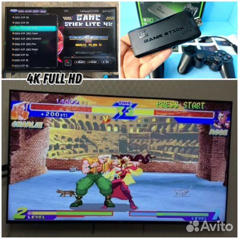 Игровая приставка + 10.000 игр 4K full HD