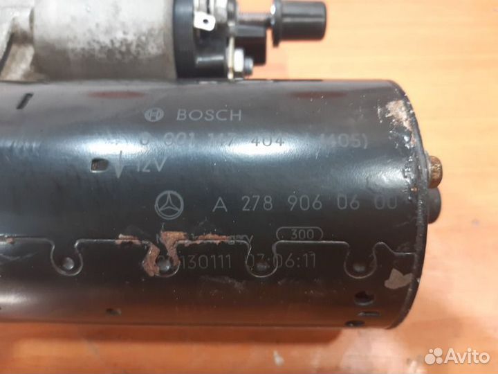 Стартер Mercedes Gls X166 M157 5.5 I 2014