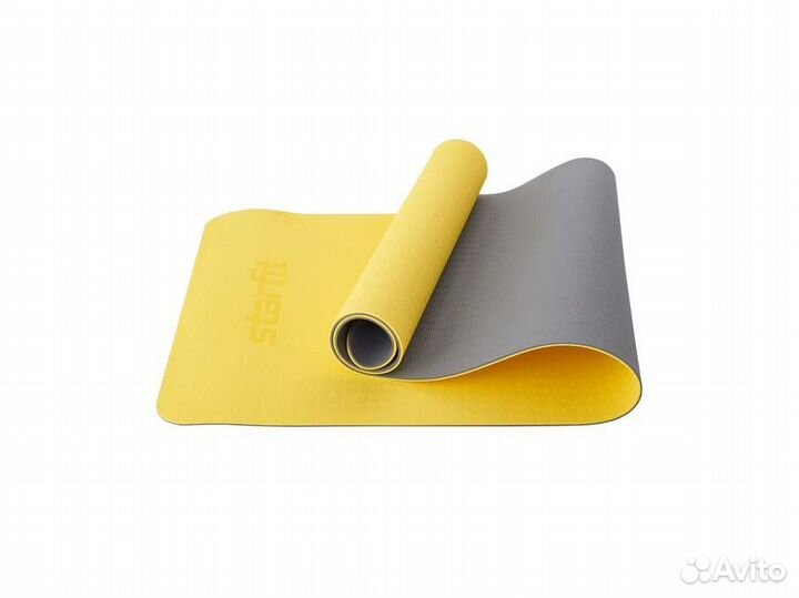 Коврик для йоги и фитнеса Starfit TPE,173x61x0,7см