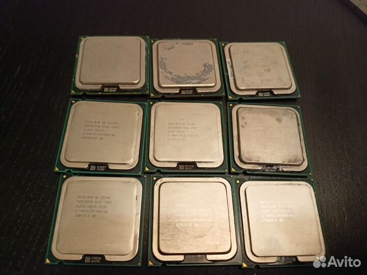 Процессоры 775 2-х ядерные