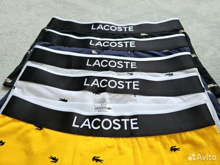 Набор Трусы мужские боксеры Lacoste 50 56