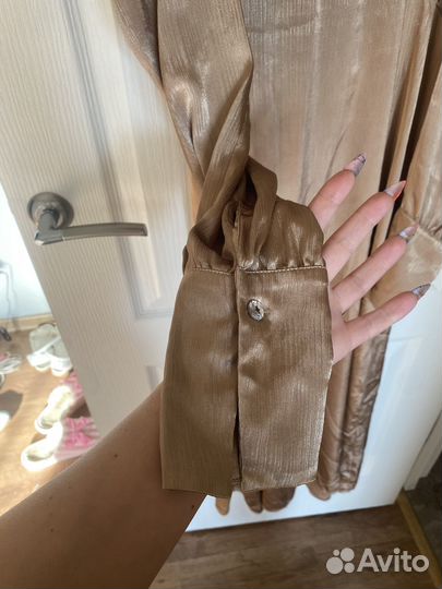 Шелковое платье