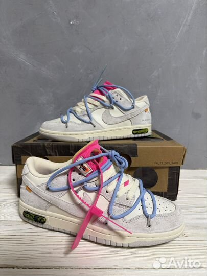 Nike dunk low off white