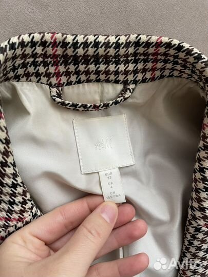 Жакет женский пиджак H&M xs-s
