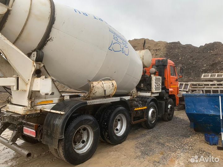 Автобетоносмеситель КамАЗ 6540, 2020