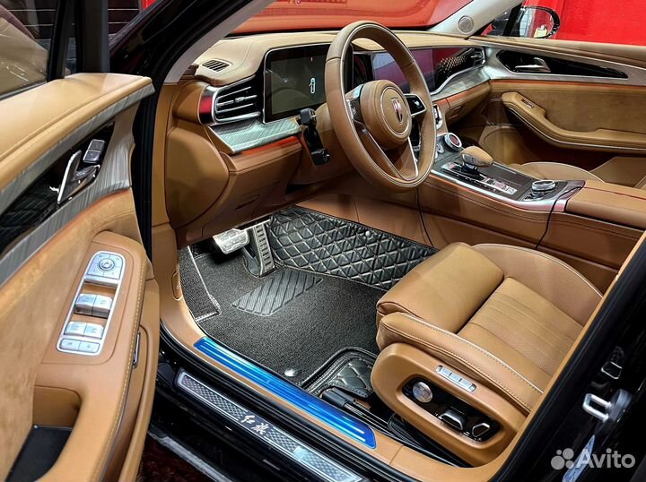 Ковры в салон для Hongqi H9 2023