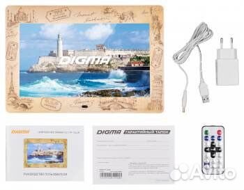 Новая Цифровая фоторамка Digma PF- PF104JR