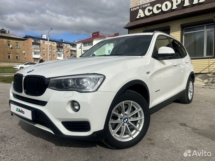 BMW X3 2.0 AT, 2016, 130 000 км