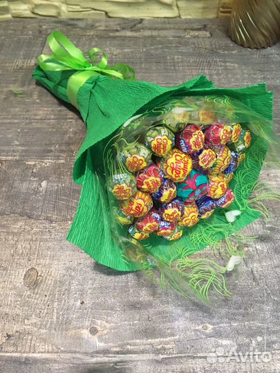 Сладкий Букет из чупа-чупсов