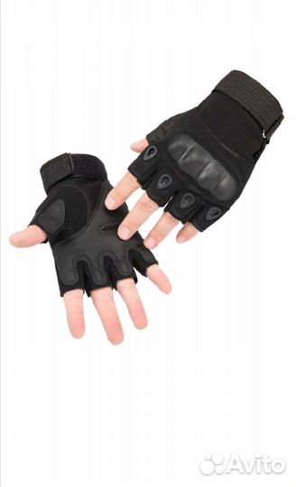 Перчатки тактические новые (беспалые)