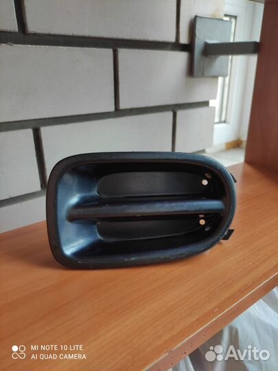 Заглушка туманки