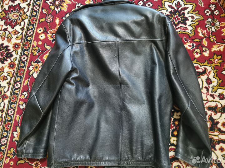 Кожаная куртка мужская