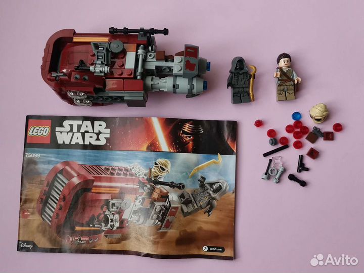 Конструктор lego Star Wars 75099 Спидер Рей