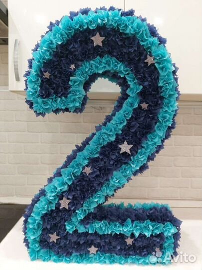 Цифра 2 на день рождения