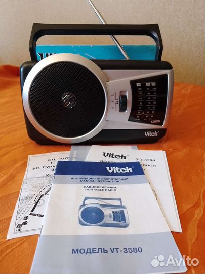 Радиоприемник vitek 3580