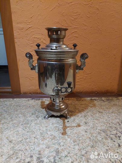 Старинные самовары на углях на 4.5 литра