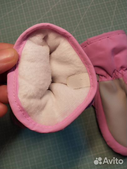 Варежки зимние детские 3-4 года