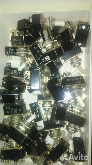 Переключатели, кнопки