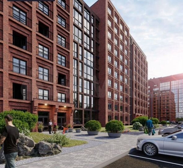 2-к. квартира, 72,4 м², 2/8 эт.