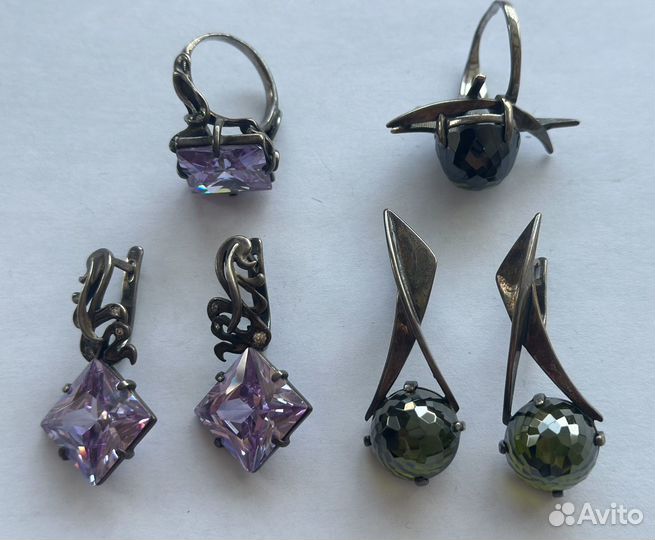 Серебрянный набор