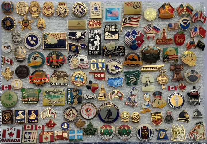 Иностранные знаки Авиация Америка Канада