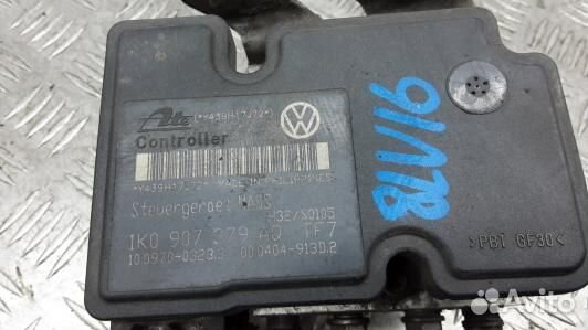 Блок ABS skoda octavia A5 (8LV16KW01)