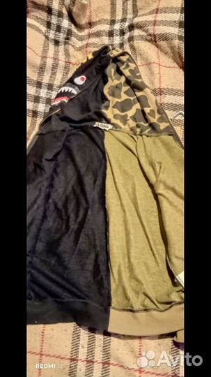 Зип худи bape