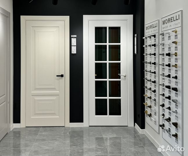 Межкомнатная дверь Веллдорис с английской решеткой