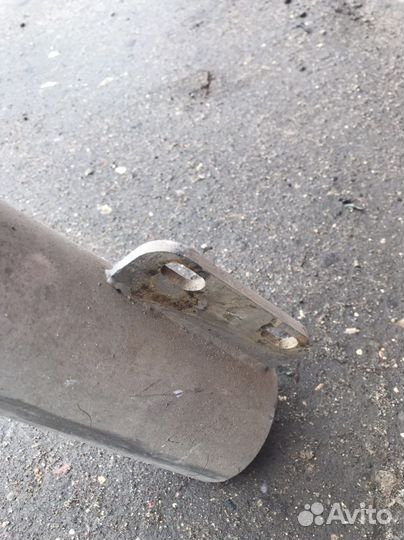 Защита бампера toyota land cruiser 100