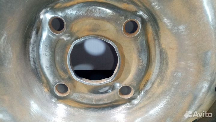 Б/У Диск колесный железо R15 4*114.3X56.6 Chevr