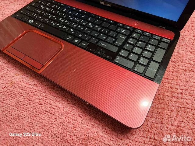 Красный Toshiba / core i7 / 12gb /7670m 2gb/ssd объявление продам