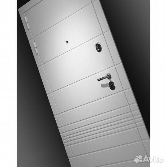 Дверь входная металлическая Форте с зеркалом