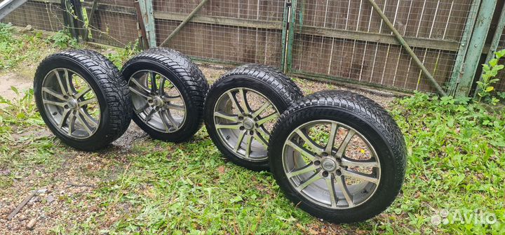 Комплект колёс r17 5х100 на зимней шипованной