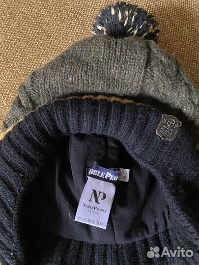 Зимняя шапка noble people
