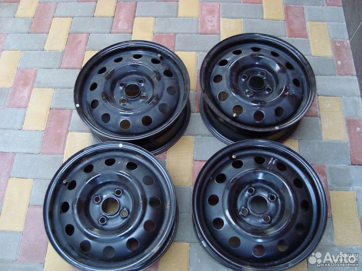 Штампованные диски r15 на hyundai solaris