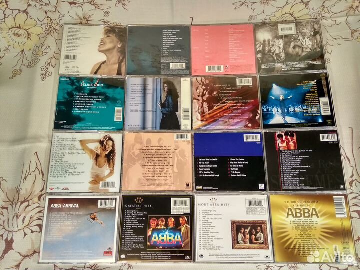 Abba, Celine Dion, Diana Ross, Kylie Minogue и др