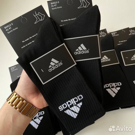 Носки мужские Adidas черные