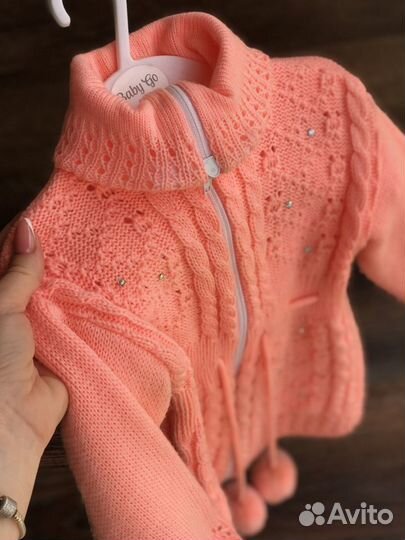 Кофта для девочки 86 см