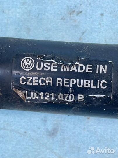 Трубка охлажд. жидкости металлическая 7L6121065AN