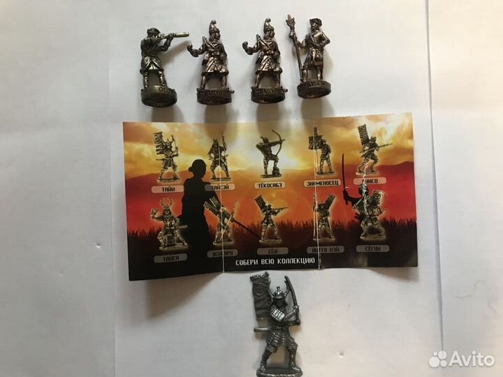 Коллекционные оловянные солдатики