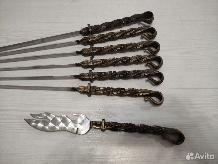 Шампура ручной работы ковка кованые