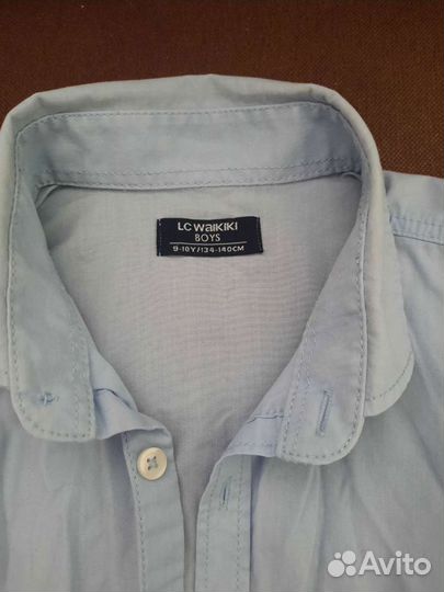 Рубашка школьная 134-140-146