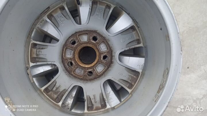 Оригинальные диски r16 на volkswagen