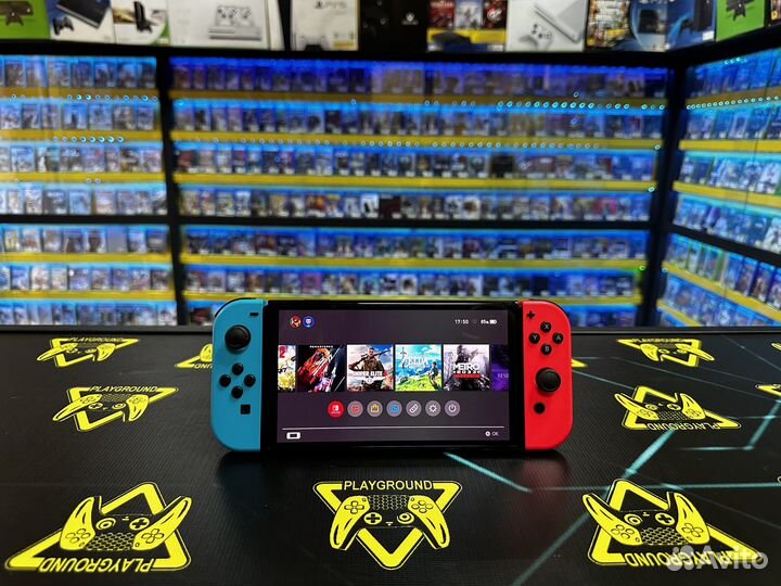 Nintendo Switch Oled 256GB Чип / Много игр / Hwfly