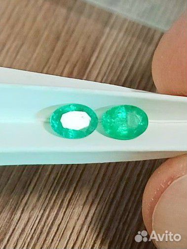 Изумруды Замбийские Замбия с сертификатом МГУ