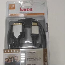 Адаптер Hama DVI-hdmi 1.8m